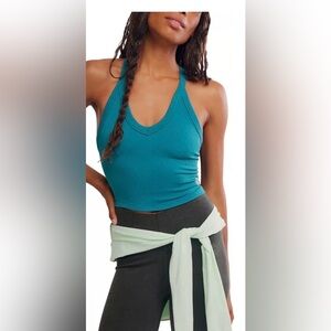 FP Movement by Free People Teal Tank Top
